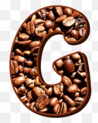 Coffee Beans Typography G Free Svg - Jamaican Blue Mountain Coffee Png,Coffee Bean Vector Png