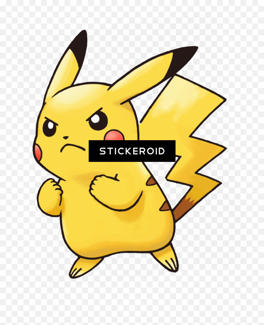 Download Angry Emoji - Pokemon Go Diary Of A Wimpy Pikachu Pikachu Cartoon Png,Angry Emoji Png