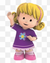 Little People Emma Transparent Png - Cartoon Characters