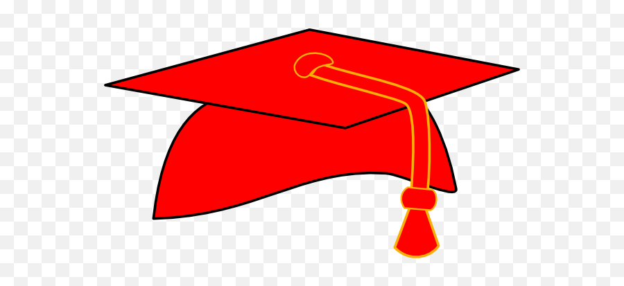 Graduation Cap - Red Graduation Cap Png,Red Cap Png