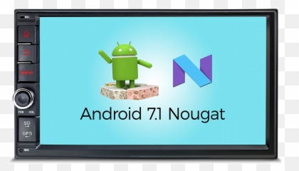 Pba Tcd771l Android Nougat Gps Double Din Radio - Microwave Oven png