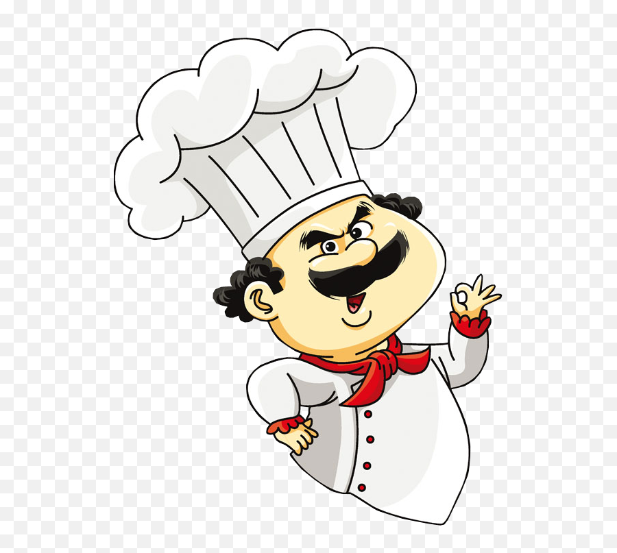 Cartoon Chef Making Hand Sign Free Stock Photos U2013 1designshop - Transparent Chef Cartoon Png,Ok Hand Transparent