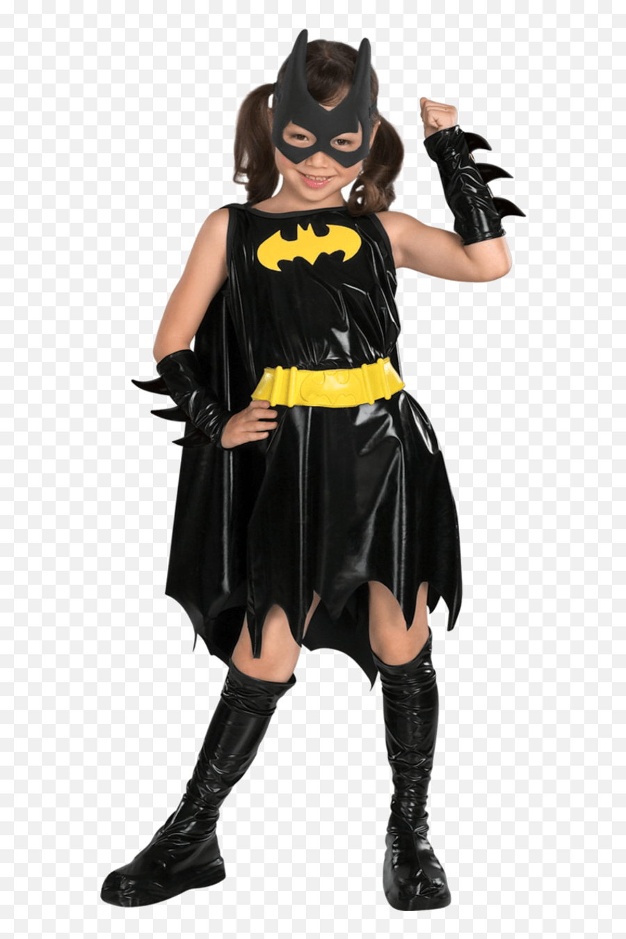 Child Batgirl Super Hero Costume - Simply Fancy Dress Disfraz De Batman Para Niño Png,Batgirl Logo Png