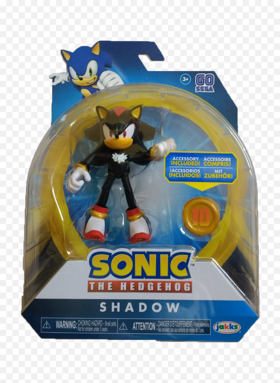 Sonic The Hedgehog 4 - Inch Shadow Super Ring Action Figure Collectible Toy Jakks Pacific Sonic Articulated Figures Png,Sonic Ring Transparent