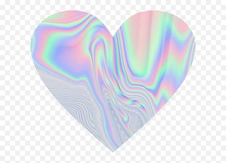 Holographic Holo Pastel Rainbow - Pastel Rainbow Heart Png,Holo Png