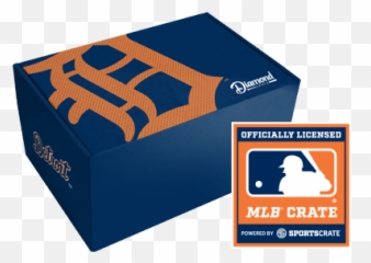 Detroit Tigers Diamond Crate From - Atlanta Braves Sports Crate Png,Detroit Tigers Logo Png