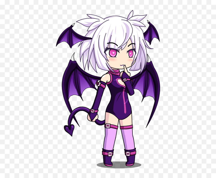 Gacha World Studio Anime Dress Up Succubus Lilith - Gacha World Succubus Lilith Png,Succubus Png