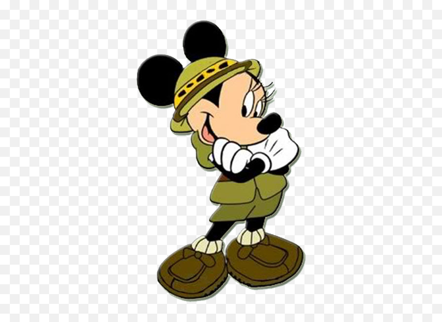 Safari Minnie 2 Mickey Mouse First Birthday - Minnie Safari Png,Mickey Ears Png