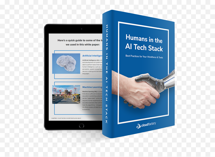 Humans In The Ai Tech Stack White Paper - Online Advertising Png,Stack Of Papers Png