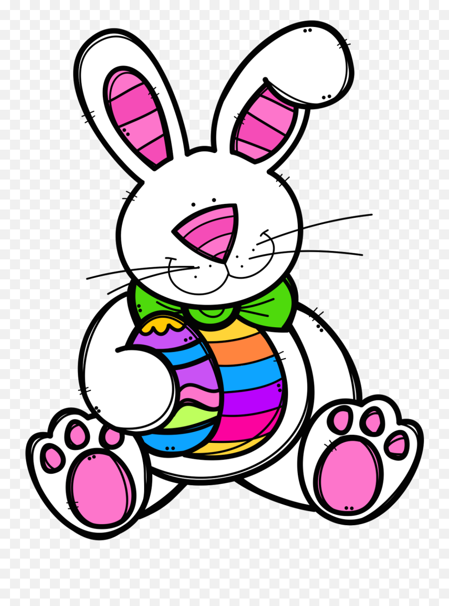 Hopping Easter Bunny Clipart For Kids - Png Download Full Kids Easter Bunny Clipart,Easter Bunny Transparent Background
