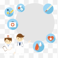Nursing Euclidean Vector - Doctors And Nurses Png Download Vector Nurse Png Free,Nurse Png