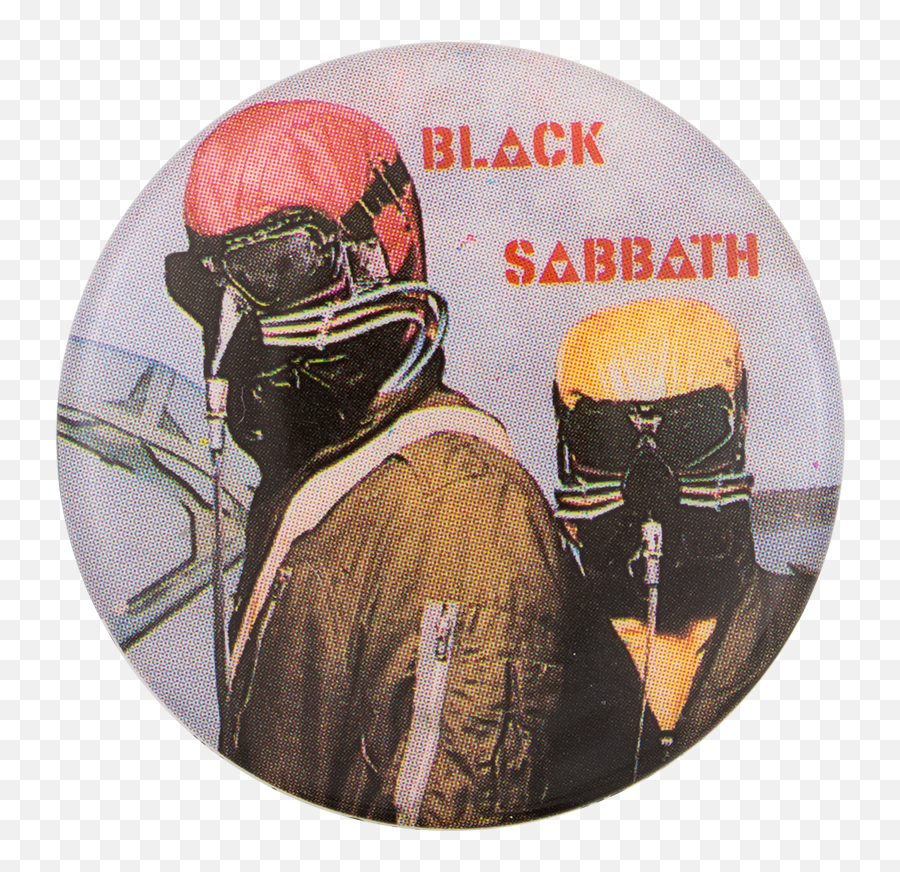 Black Sabbath Never Say Die Busy Beaver Button Museum - Black Sabbath Never Say Die Png,Black Sabbath Logo Png