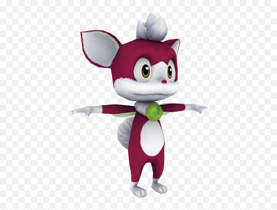 Chip Model From The Official Artwork Set For Sonicunleashed - Sonic Chip Plush Png,Sonic Unleashed Logo