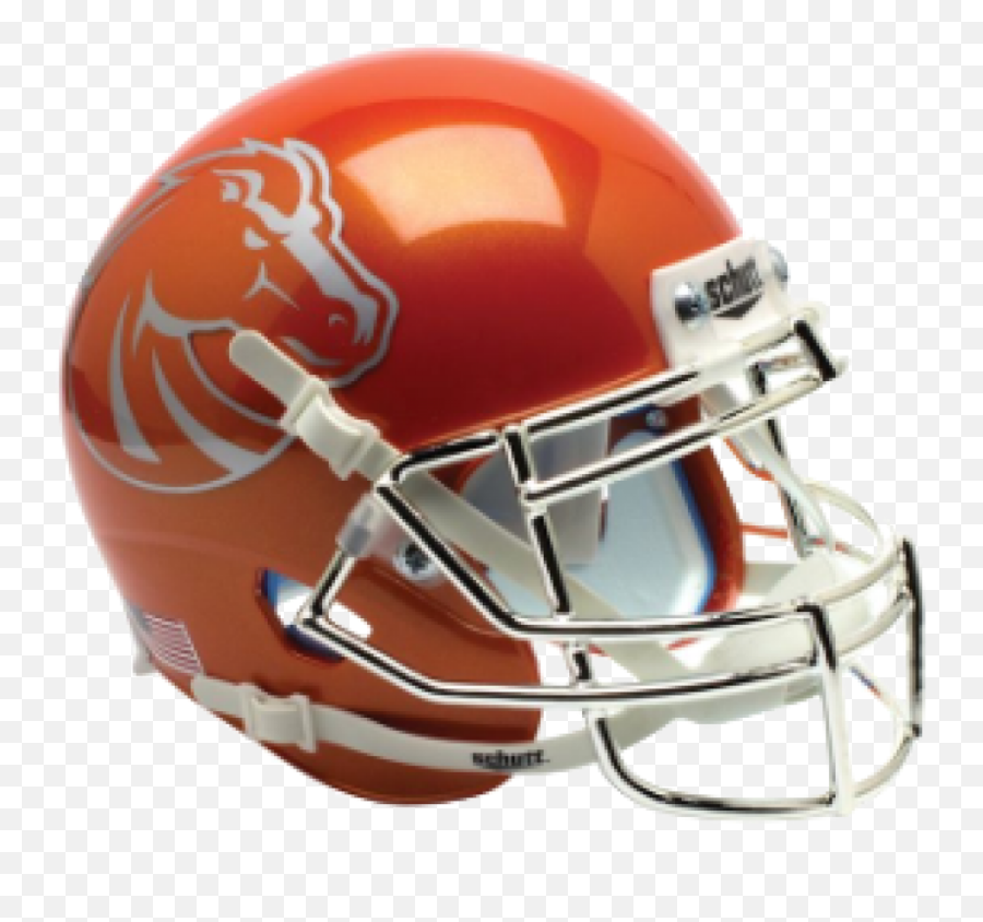 Boise State Mini Helmet The Blue And Orange Store - Football Helmet Png,Falcons Helmet Png