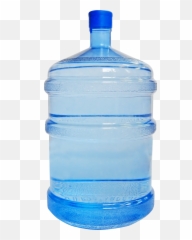 Water Bottle Clean Png Images Free Download Plastic - 5 Gallon