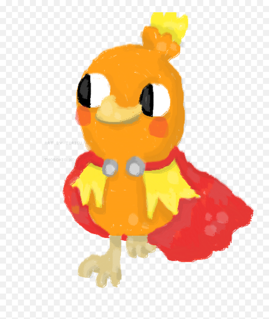 Pixilart - Thor Chic Torchic By Torisu Fictional Character Png,Torchic Png