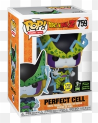 Funko Animation Dragon Ball Z - Perfect Cell Funko Pop Glow In The Dark Png,Perfect Cell Png