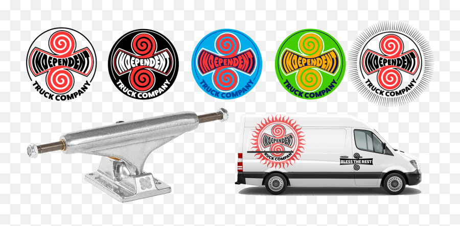 Artists Reimagine The Independent Logo - Commercial Vehicle Png,Independent Trucks Logo