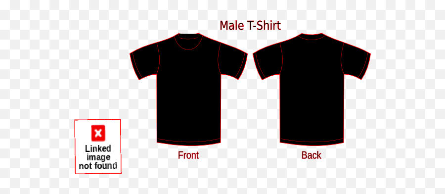 Tshirt Template Clip Art - T Shirt Template Png,Shirt Template Png