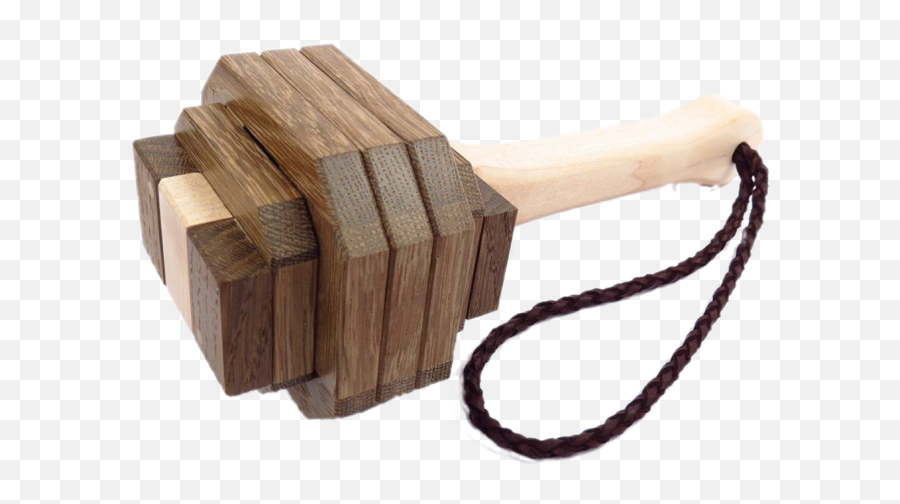 Thors Hammer - Thors Hammer Wood Puzzle Png,Thors Hammer Png