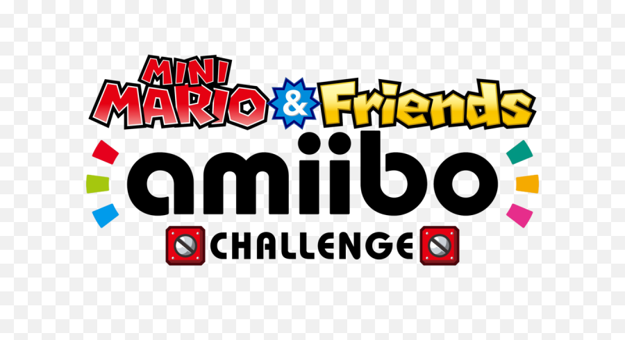 Mini Mario Friends Amiibo Challenge - Mini Mario Logo Png,Mario Logo Transparent