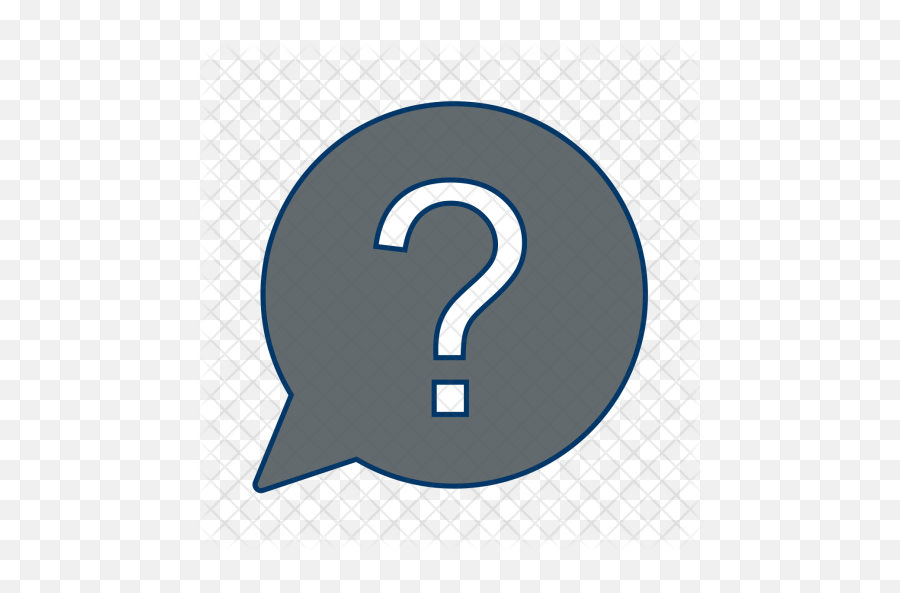 Question Icon - Dot Png,Asking Icon