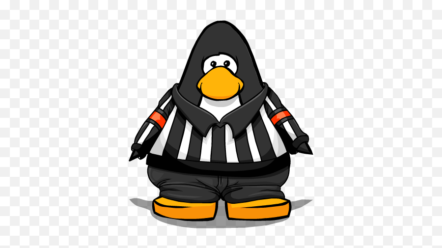 Ice Hockey Referee Cartoon - Penguin In A Bow Tie Png,Referee Png
