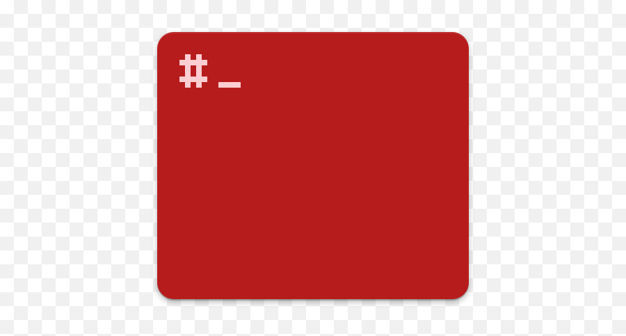 Paper - Snwhorg Terminal Black And Red Icon Png,Mac Project Icon