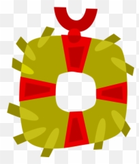 Christmas Wreath Vector Png - Vector Illustration Of Festive