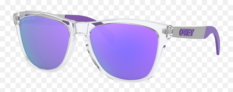 Try - On The Oakley Frogskins Mix At Glassescom Oakley Frogskins Prizm Violet Polarized Png,Oakley Gascan Icon