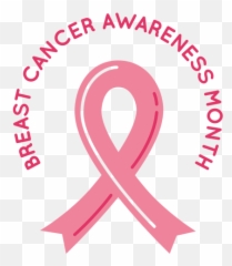 Cancer Awareness Graphics To Download - Transparent Breast Awareness Month Png