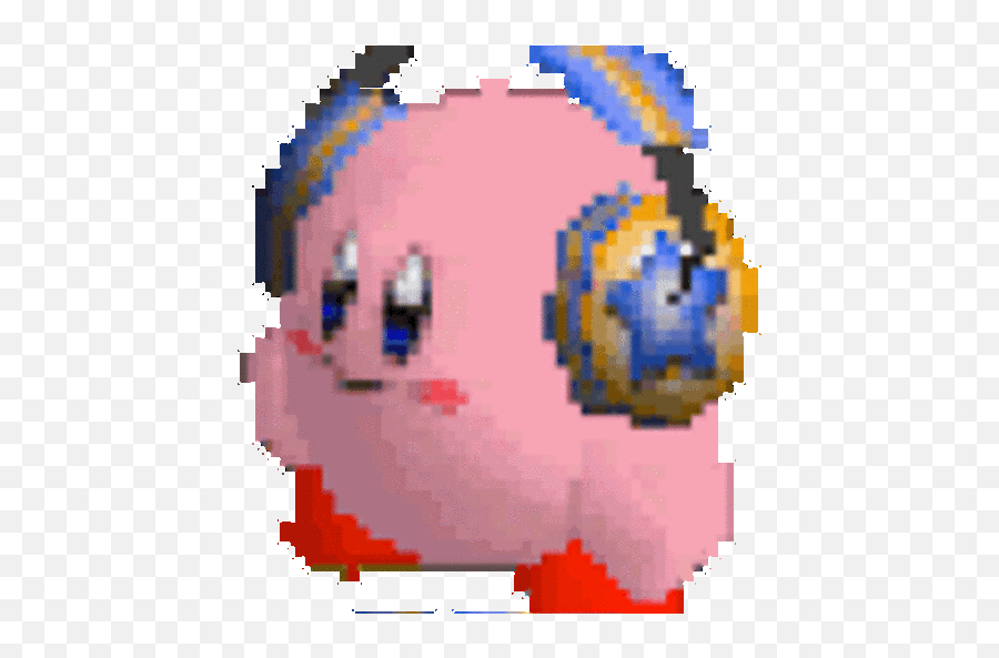 Kirby Emojis For Discord U0026 Slack - Discord Emoji Kirby Vibing Gif Png,Gun Icon Anime Gif