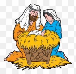 Christmas Xmas Jesus Mary Joseph Holiday Gift T - Shirt Sharing png