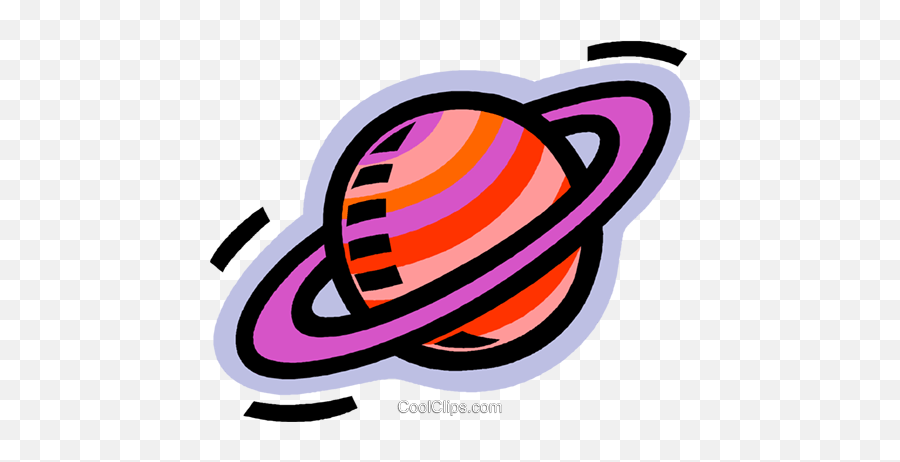 Saturn Planets Solar System Royalty Free Vector Clip Art - Png Solar System Vector,Saturn Png