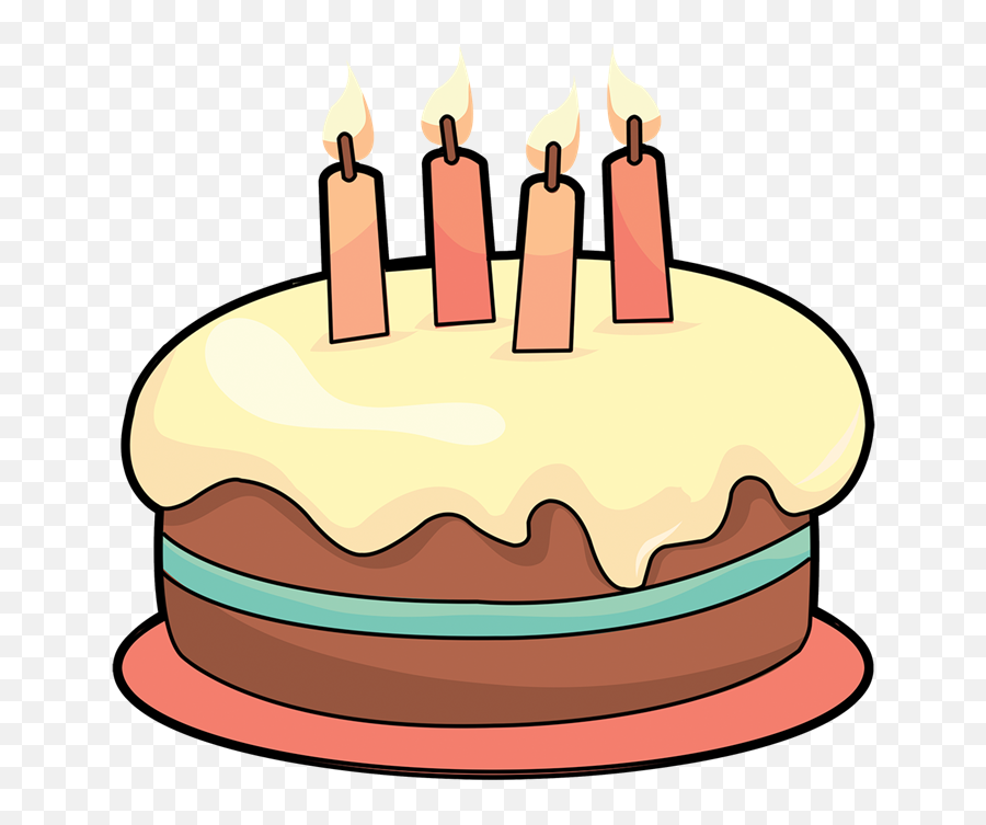 Cake To Use Free Download Png Clipart - Cartoon Transparent Birthday Cake,Cake Clipart Png