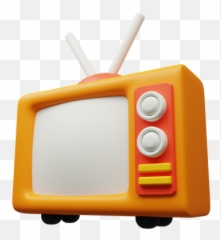 Tv Icon - Download in Flat Style Portable png