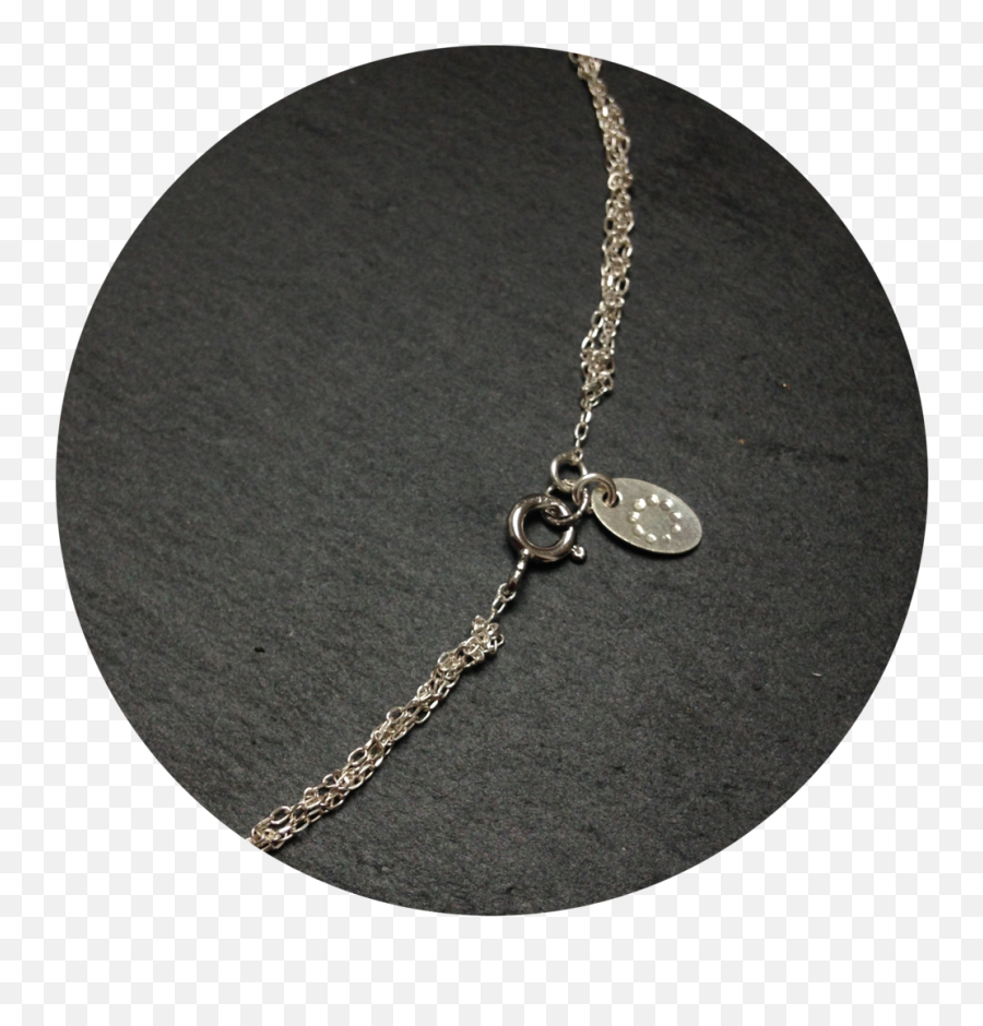 Leiden Necklace U2014 Circle Of Dots Png Chain
