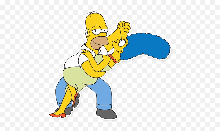 Homer Stickers - Live Wa Stickers Homer Marge Png,Imagenes Chistosas Con Frases Icon