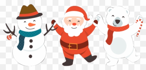 Christmas Countdown 2022 To Dec 25 Xmasapplication - Pere Noel Et Bonhomme Neige png