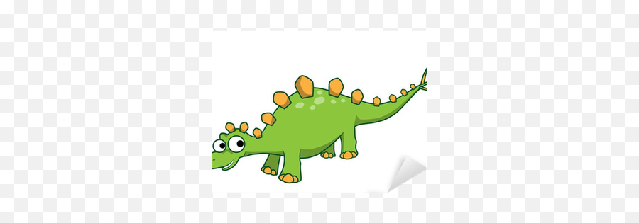 Sticker Stegosaurus Vector Cartoon - Pixersus Png,Stegosaurus Icon