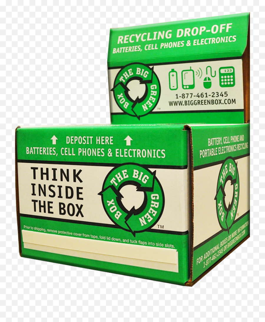 Household Batteries - Big Green Box Png,Transparent Box