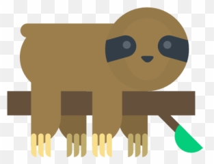 Zoo Animals Kingdom Sloth Wild Life Icon - Sloths png