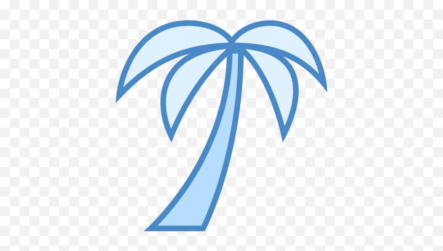 Palm Tree Icon - Free Download Png And Vector Palm Tree Icon Blue,Palm Png