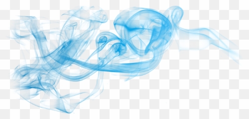 Smoke Blue Color Splash Fog Png Navy - Transparent Background