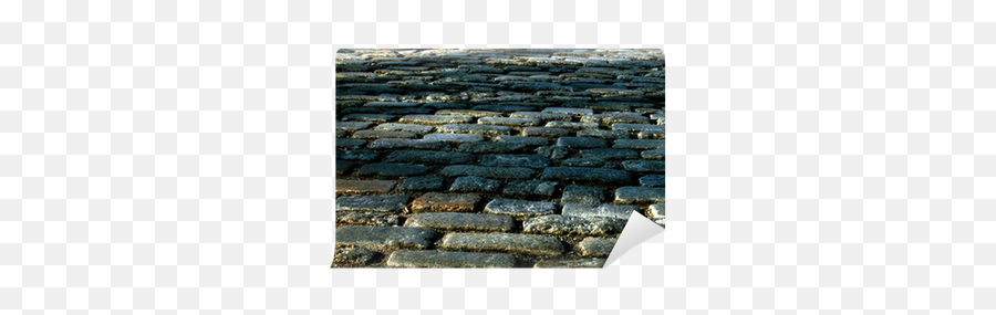 Crumbled Cobblestone Wall Mural - Stone Wall Png,Cobblestone Png