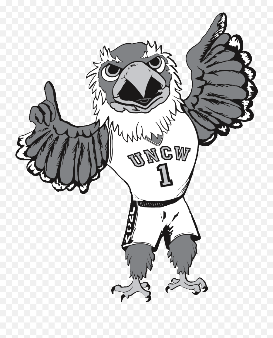 Seattle Seahawks Logo Coloring Pages - Unc Wilmington Seahawks Png,Seahawks Logo Image