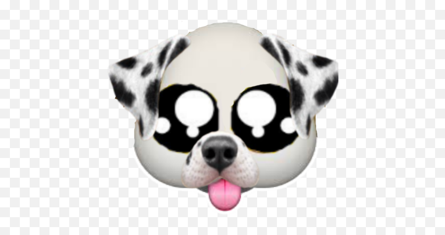 Download Emoji Dog Image - Filtros De Snapchat Png Full Transparent Dog Snapchat Filter,Dog Emoji Png