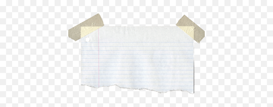 Download Hd Torn Note Paper Png - Envelope,Notebook Paper Png