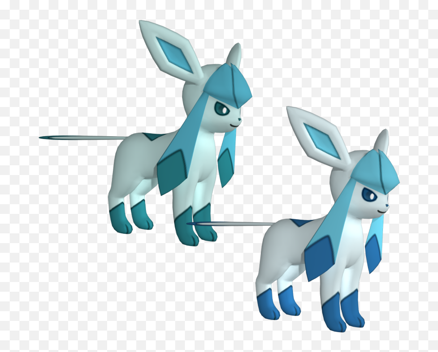 3ds - Glaceon 3d Model Free Png,Glaceon Png