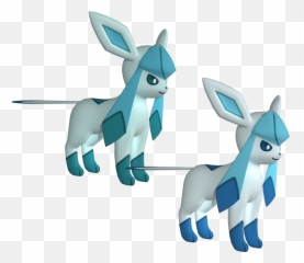 3ds - Glaceon 3d Model Free Png,Glaceon Png